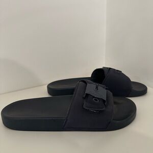 Dr. Scholl’s OG Poolside Navy Slide Sandals Size 10